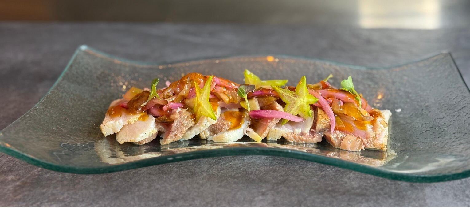 Tataki de pez espada