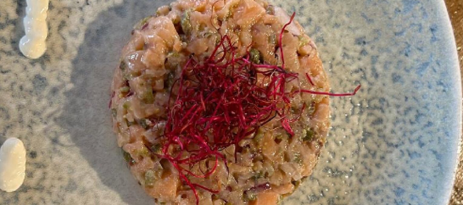 Tartar de salmón Gines