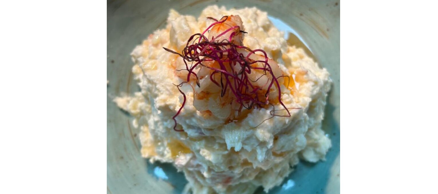 Ensaladilla de gambones al Ajillo GINES PLATO