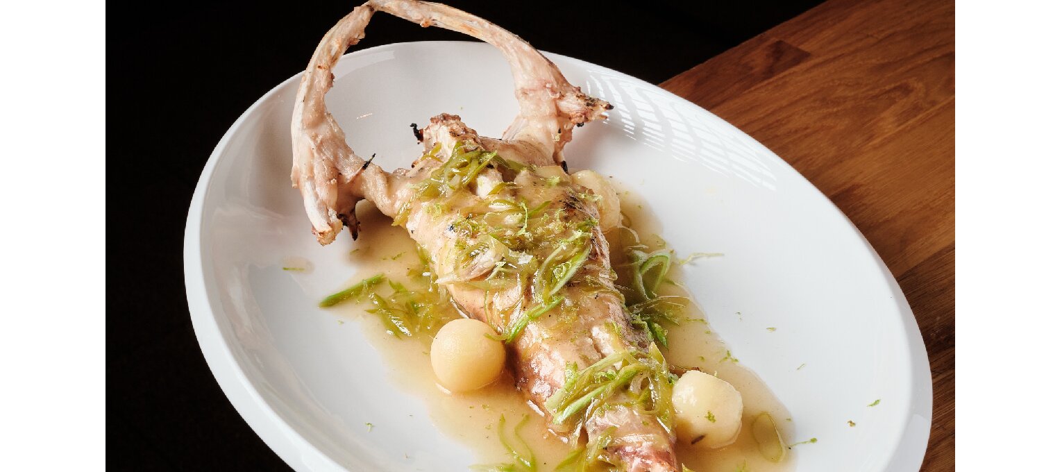 Rape a la brasa. (800gr. Aprox. suplemento 6.5€)