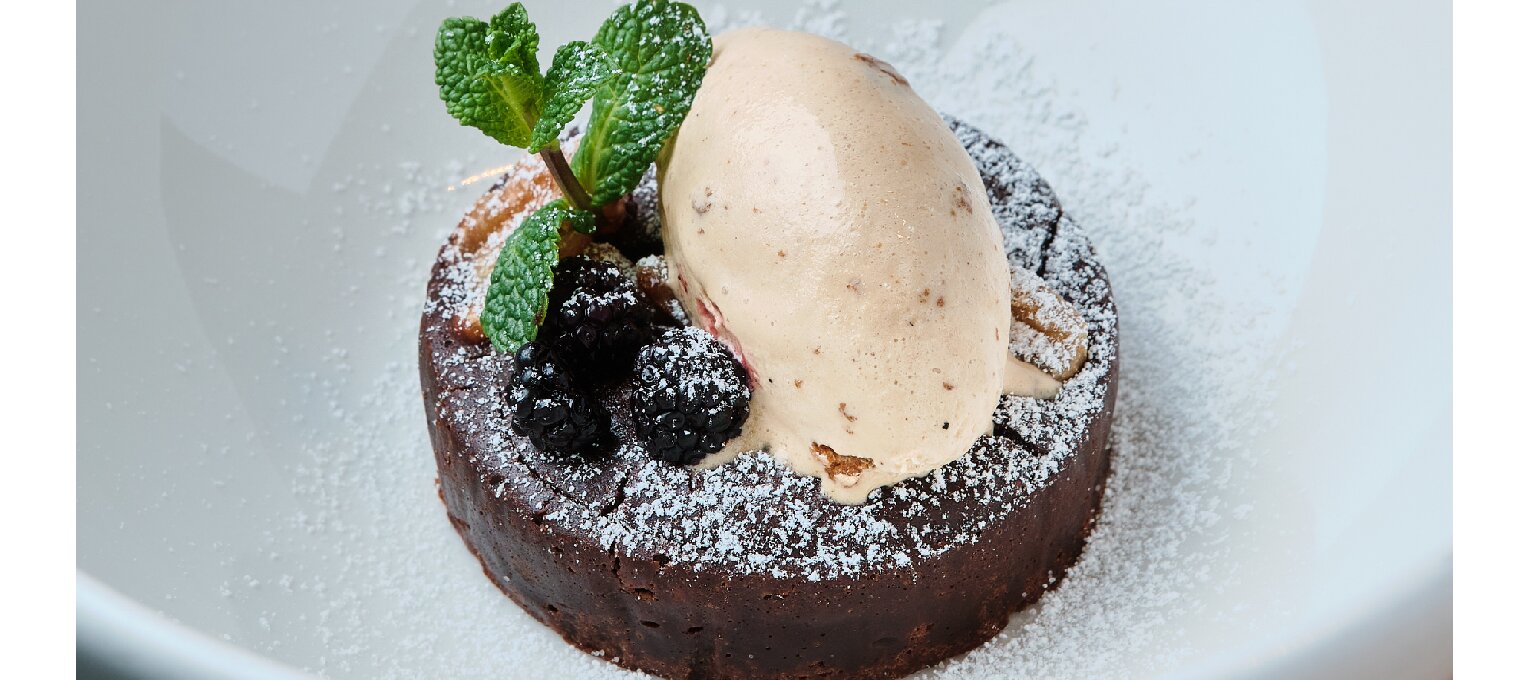 Brownie de chocolate.