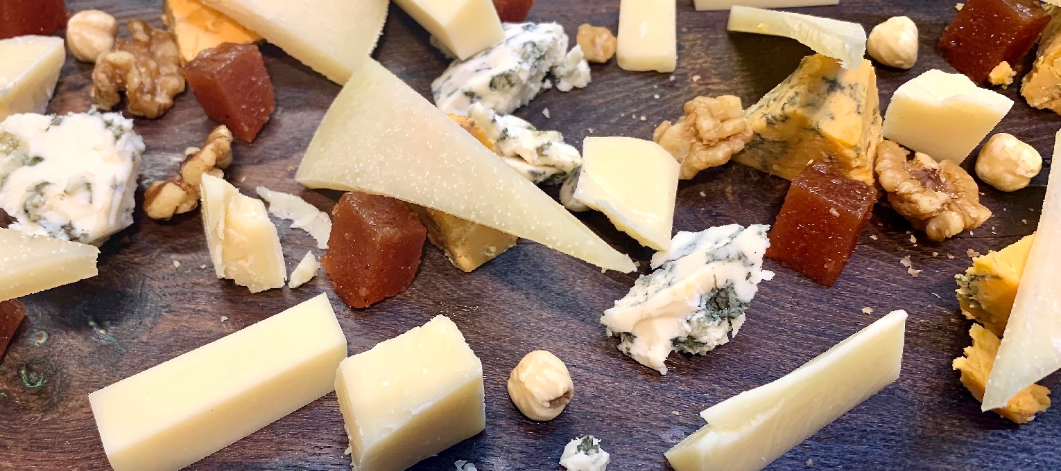 Selección de quesos. (suplemento 7€).