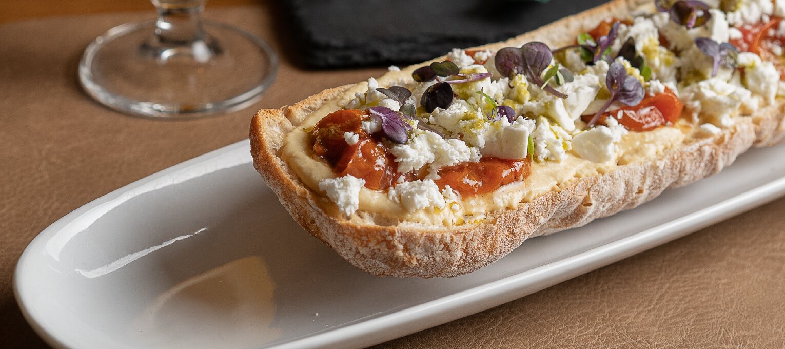 Tostada mediterranea