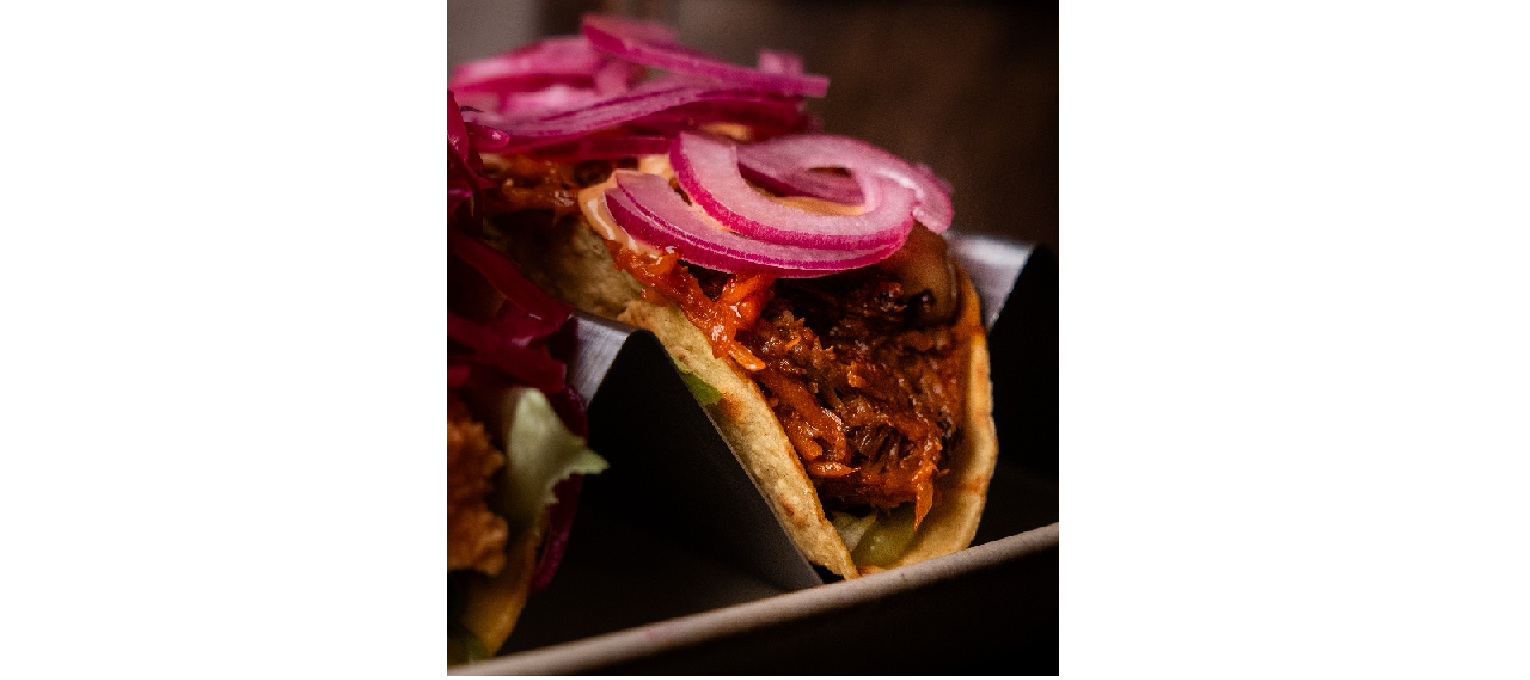 Taco del pastor coreano