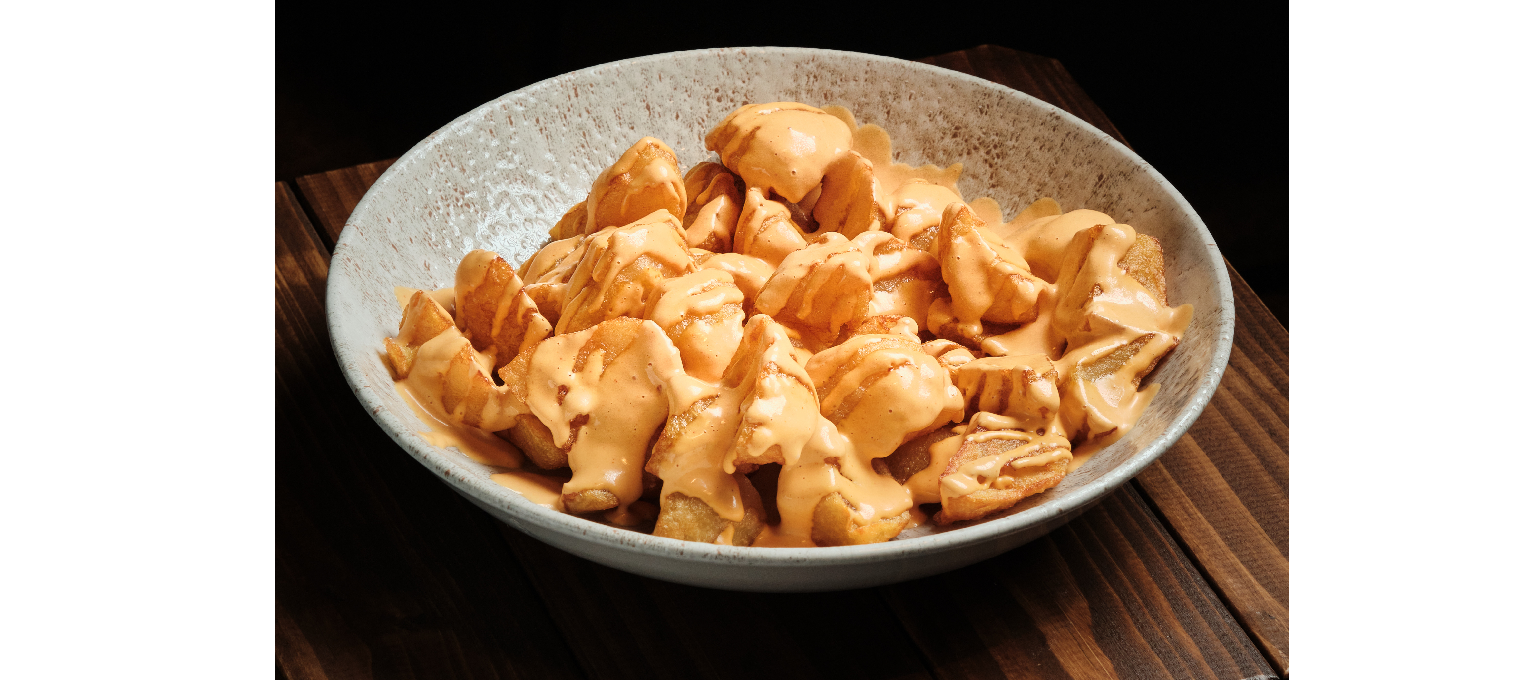 Patatas bravas.