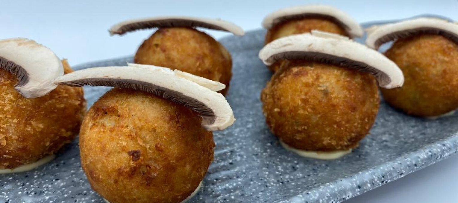 CROQUETAS DE SETAS CON BOLETUS - 6 UNIDADES